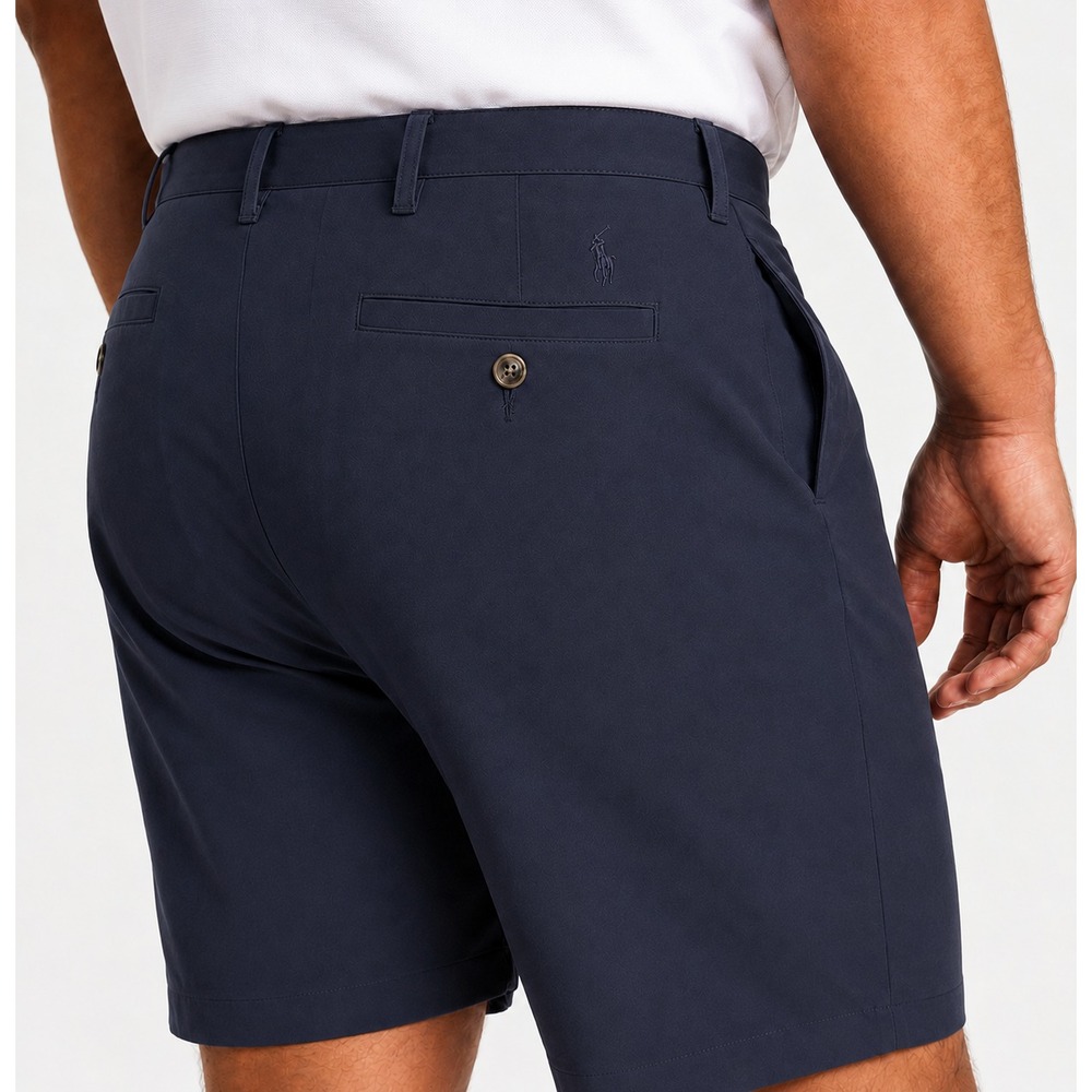 Polo Ralph Lauren Shorts Men 44B Navy Golf Performance Stretch Classic Fit $110